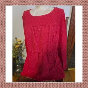 Nwt Pretty Blouse Size Lg